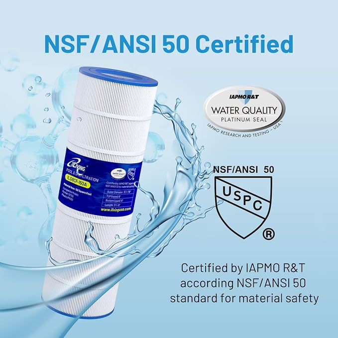 iLiving ILG8CF150A Premium Pool & Spa Filter Cartridge - Image 3