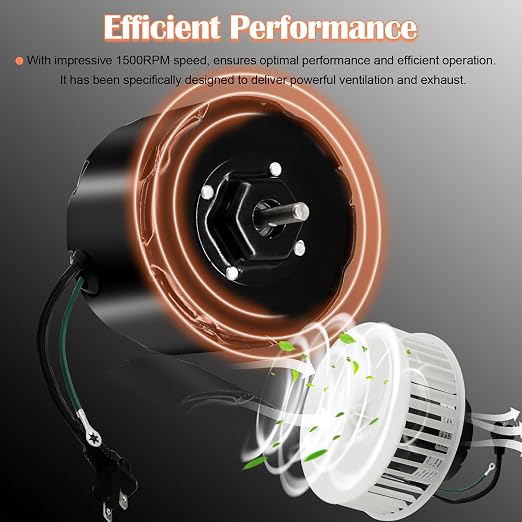 Hiorucet JA2C028G Fan Motor & 5901A000 Blower Wheel - Image 6