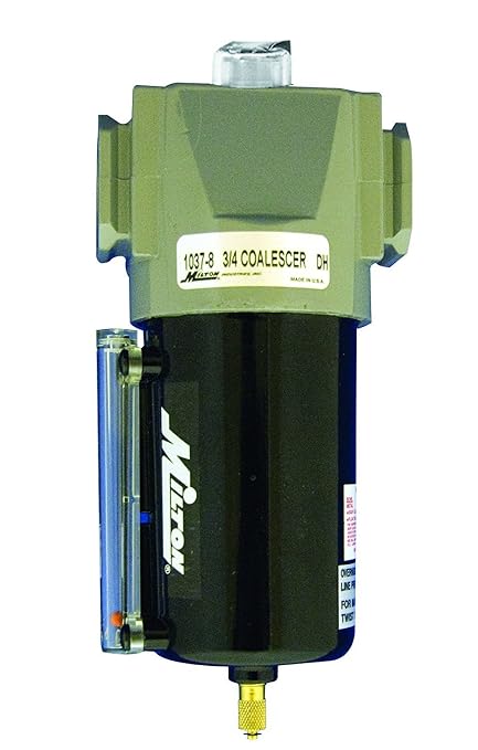 Milton 1037-8 3/4" NPT Metal FRL Coalescing Filter by Milton