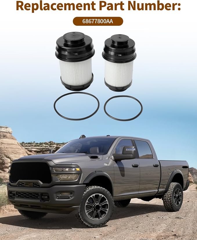 68677800AA Fuel Filter Kit Fit for Ram 2500 3500 4500 5500 Truck 2025 2026 6.7L - Image 4