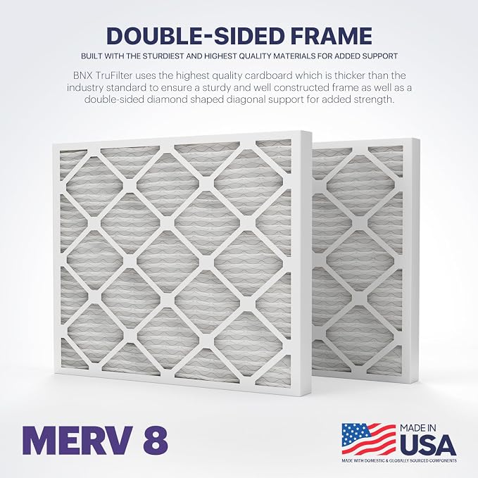 BNX TruFilter 20x20x2 Air Filter MERV 8 - Image 5