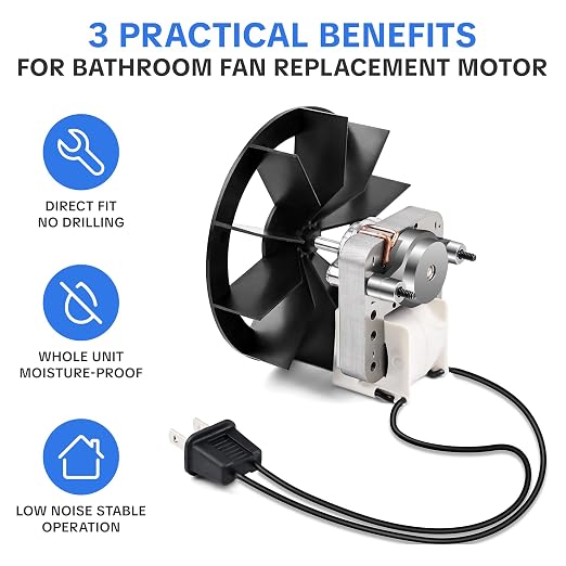 S97012038 Bathroom Fan Motor - Image 5
