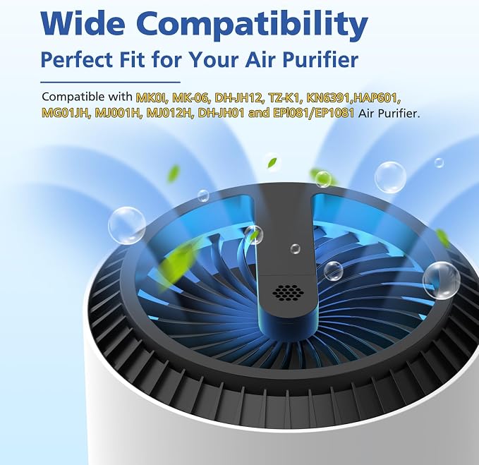 DH-JH12 MK0I MK0b TZ-K1 DH-JH01 HEPA Replacement Filter Compatible - Image 2