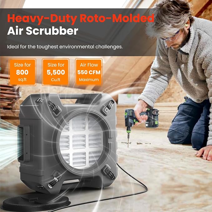Abestorm HEPA Air Scrubber - Image 5