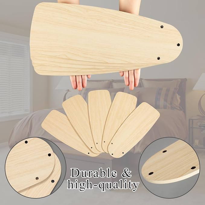 10 Pack Replacement Fan Blades for 42" Ceiling Weatherproof Fan Blades - Image 6
