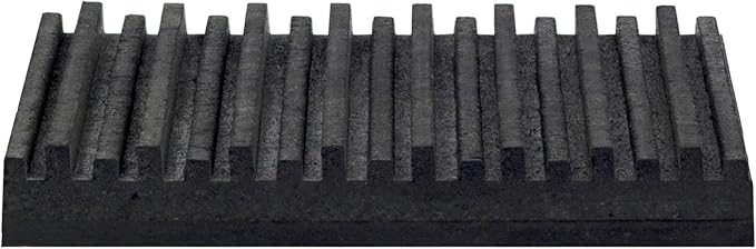 4 Pack of Anti Vibration Pads 4" x 4" x 3/8" All Rubber Vibration isolation pads - Image 3