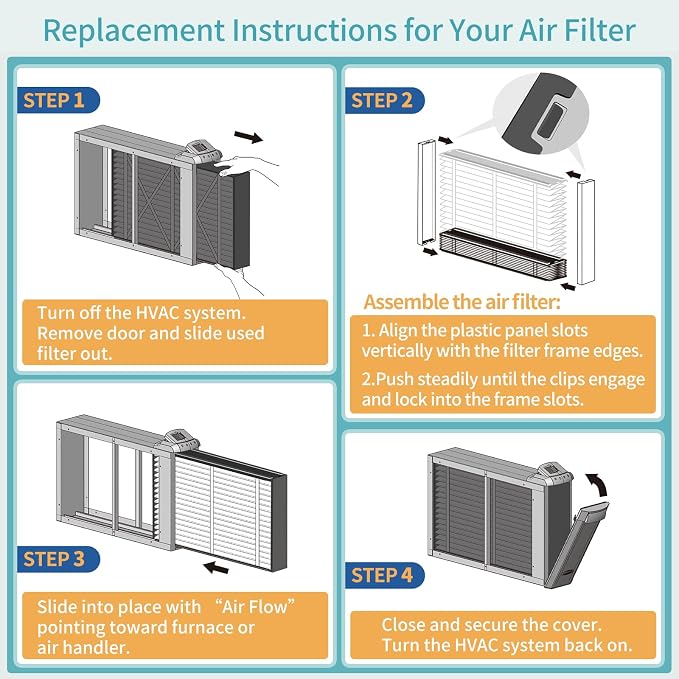 3-Pack 20x20x4 Replacement Air Filter - Image 6