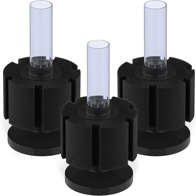 Pawfly Aquarium Bio Sponge Filter Quiet Betta Fry Shrimp and Small Fish Foam by Pawfly