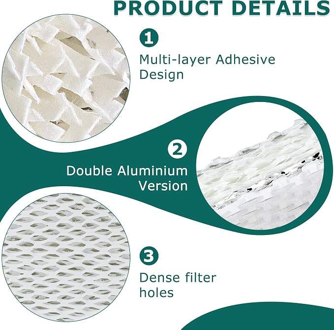 4 Pack 35 Water Panel for Humidifier Filter, Compatible - Image 3
