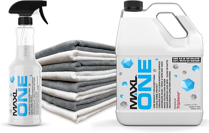 MAXLONE ™ Car Spray with Triphene® Technology, Quick Spray & Wipe Waterless by MAXL