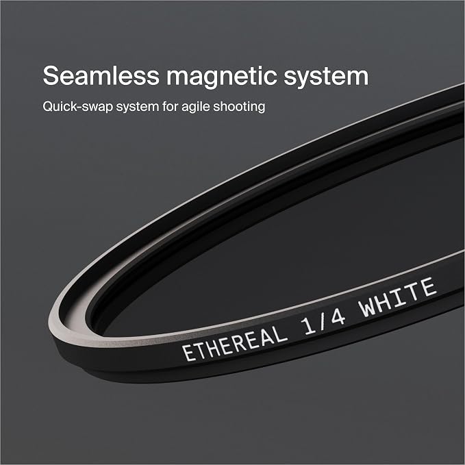Urth 39mm Magnetic Ethereal White Mist ¼ Diffusion Lens Filter — Cinematic - Image 4