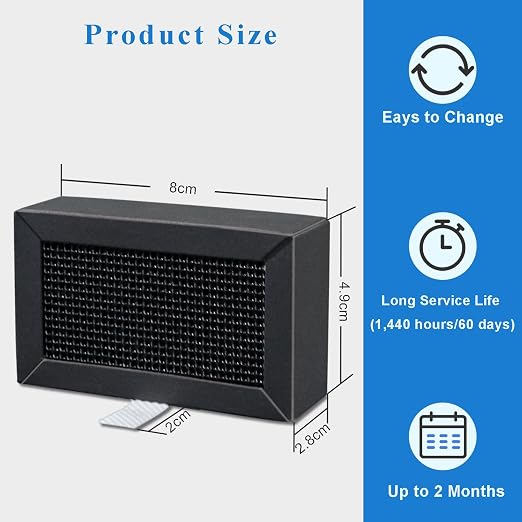 Activated Carbon Air Filter for Bambu Lab X1C/P1P/P1S/X1/X1E - Image 2