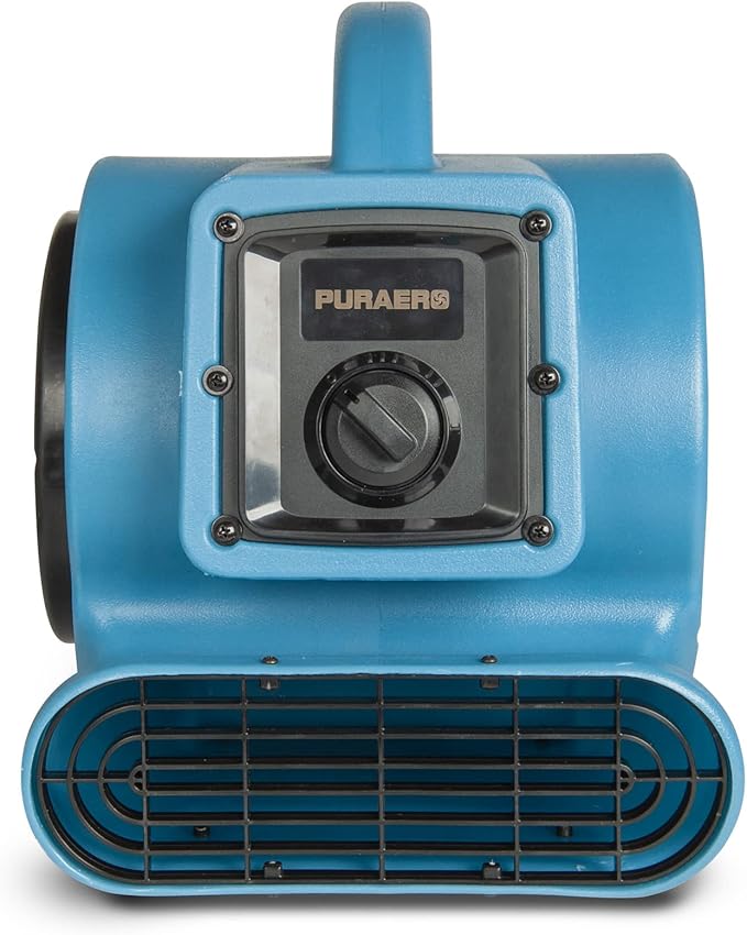 Mini Air Mover | Carpet Dryer and Blower Fan | High-Velocity Floor Fan by PURAERO