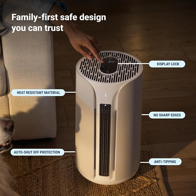 BLUEAIR ComfortPure Most Powerful 3-in-1 Air Purifier: Cooling, Purifying - Image 11