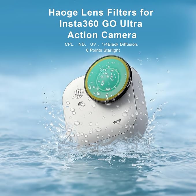 Haoge CPL Filters for Insta360 GO Ultra, CPL Polarizer Filter for Go Ultra - Image 5