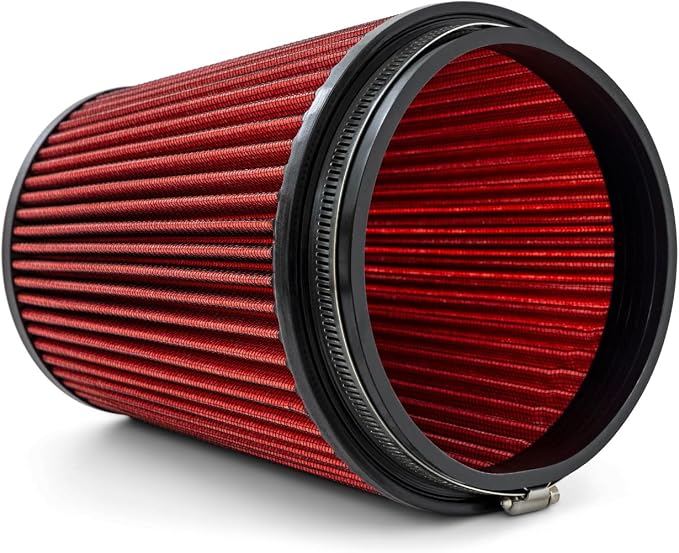 Rough Country Cold Air Intake Replacement Filter, Premium Washable Clamp-On Air - Image 4