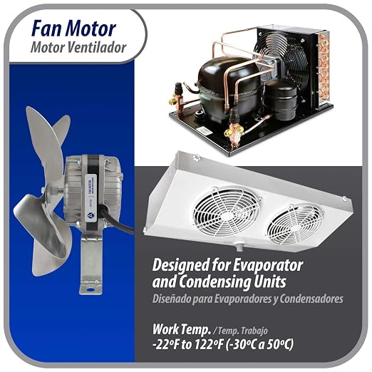 Appli Parts APFM-51E 5W Condenser and Evaporator Fan Motor 115V 60Hz 0.4A - Image 9