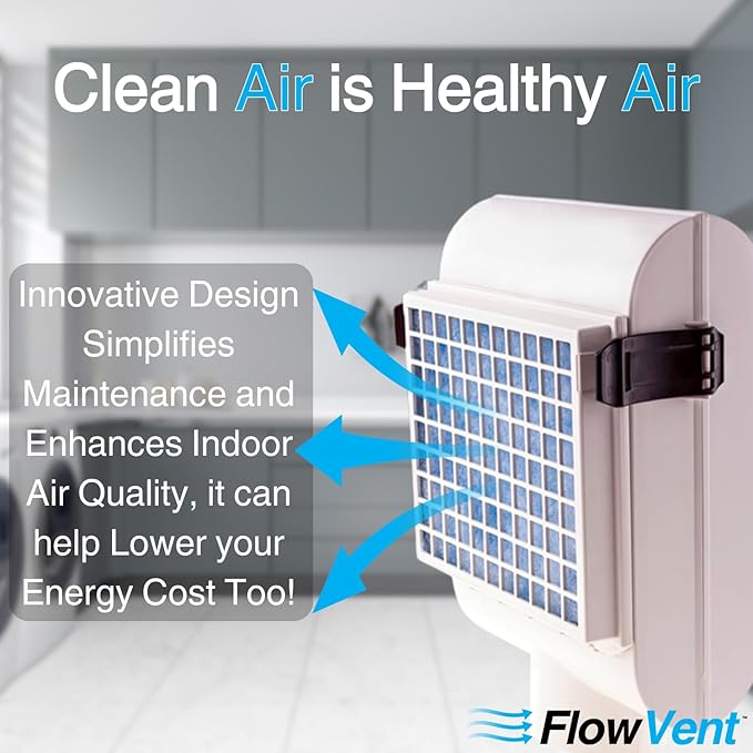 Indoor Dryer Vent Filters | Dual Filter Lint Trap - Image 4