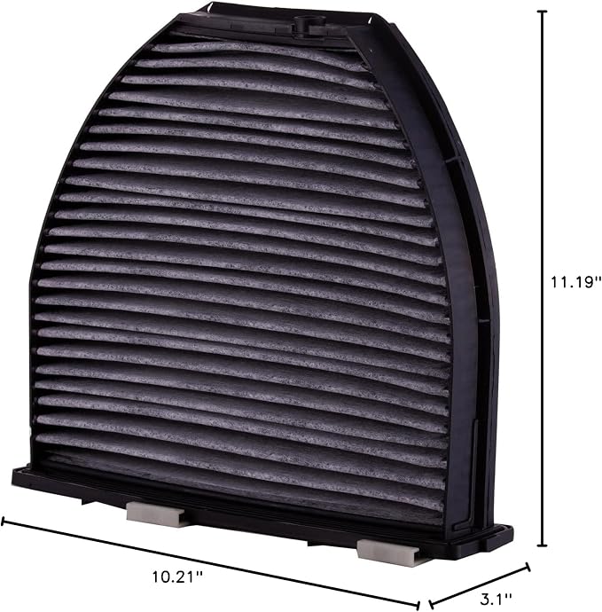 PG PC5844 Activated Charcoal Cabin Air Filter | Fits 2010-2016 Mercedes-Benz - Image 10