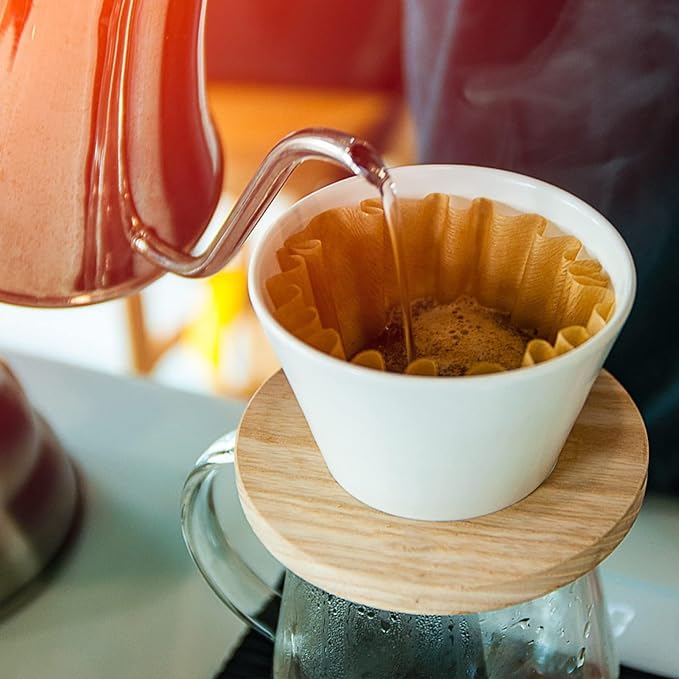 2-5 Cup Coffee Filters, Thicken Natural Coffee Filter Basket - Image 8