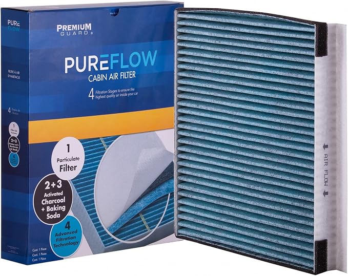 Pureflow Cabin Air Filter PC6067X | Fits 2023-18, 2011 Hyundai Equus G80 by PremiumGuard