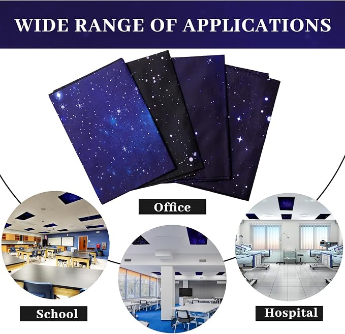 ROCEEI Pack of 4 Fluorescent Light Covers - Image 4