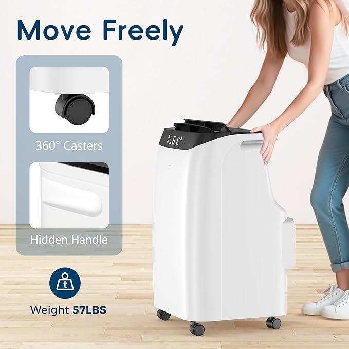 12000 BTU Portable Air Conditioners Cools Up to 500 Sq.Ft, Portable AC Unit - Image 6