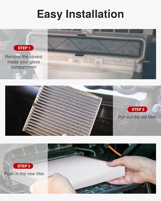 Puroma Cabin Air Filter Compatible - Image 7