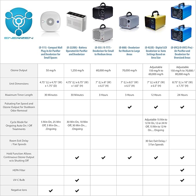 B-1000 Permanent Filter Ionic Air Purifier Pro Ionizer - Image 3