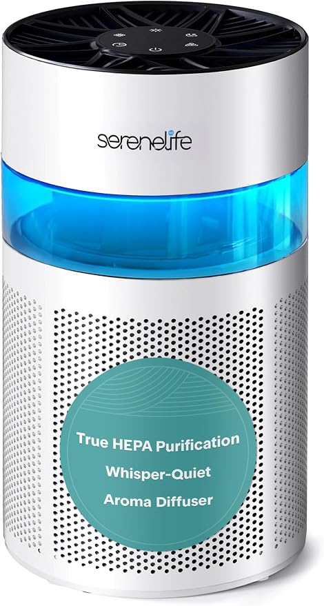 SereneLife Portable Air Purifier | Small Air Purifier by SereneLife