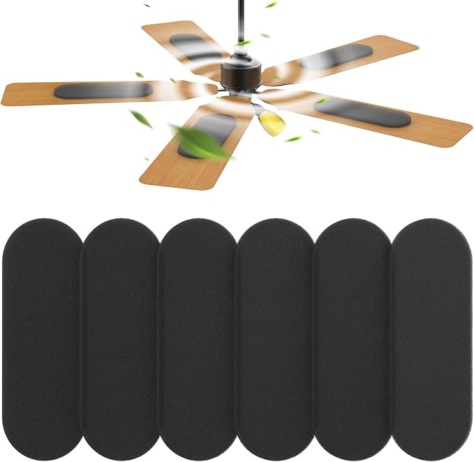 Universal Ceiling Fan Air Filters, Easy-Stick Air Purifier Pads by Unknown