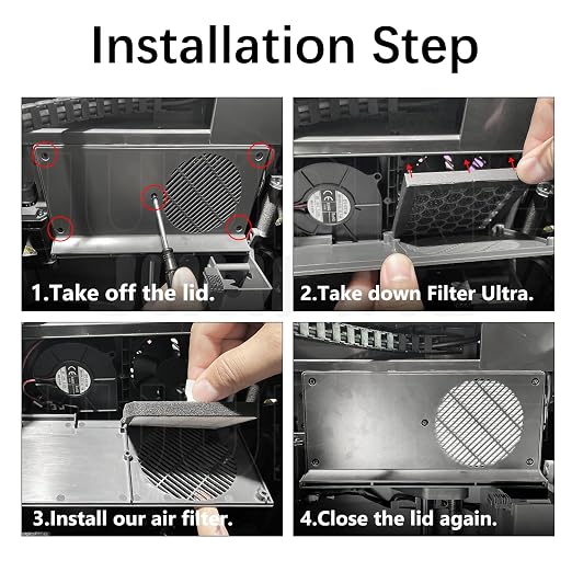 3PC HEPA 13 Layer & Activated Carbon air Filter - Image 9