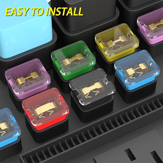 Joinfworld 36Pcs Jcase Fuse Assortment Kit Automotive Low Profile Box Shaped - Image 4