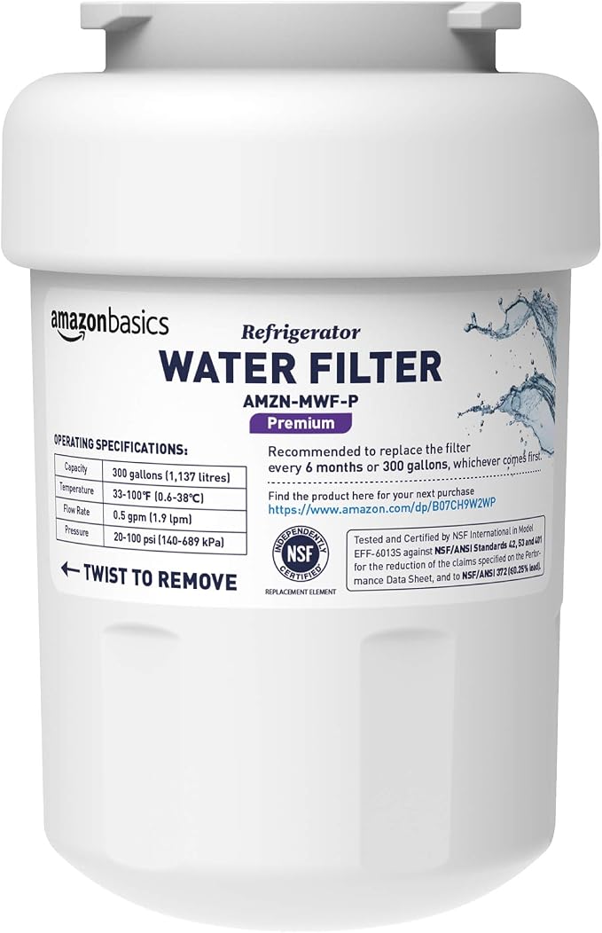 Amazon Basics Replacement Water Filter Cartridge Compatible by AmazonBasics