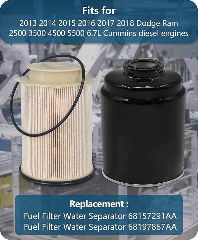 Marsram Fuel Filter Water Separator Set Fits - Image 2