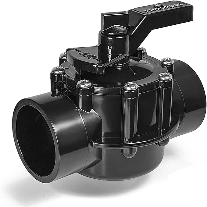 Fibropool Swimming Pool Inline Diverter Valve by FibroPool