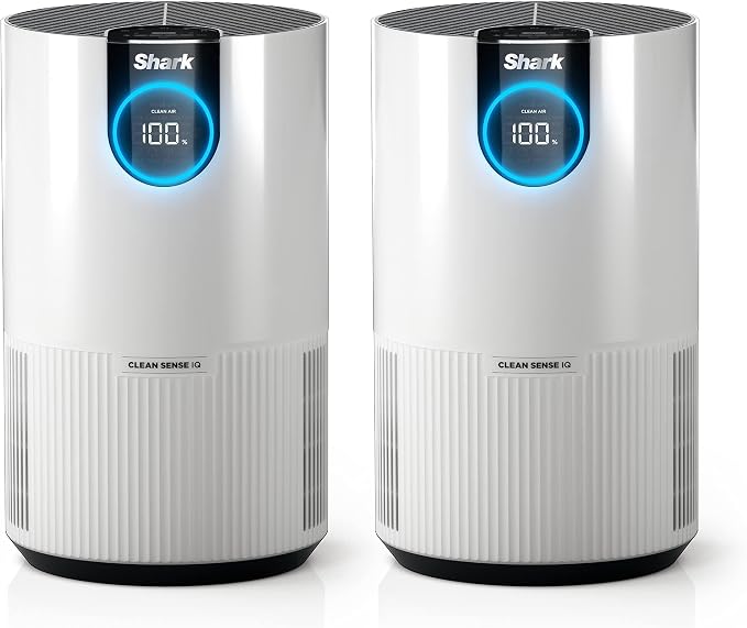 Shark Air Purifier for Home, Clean Sense, for Bedroom, Home Office, by Unknown