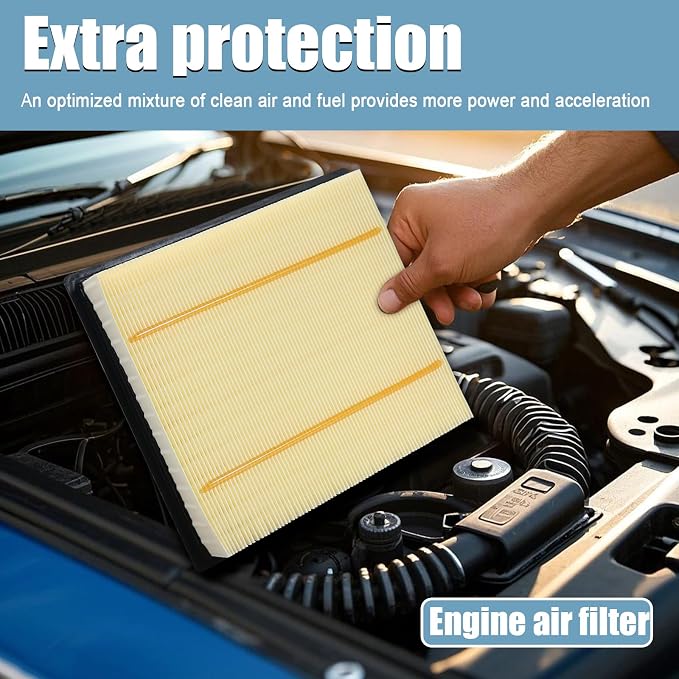 7C3Z-9601-A Engine Filter and FL3Z19N619A Cabin Air Filter Set Replacement - Image 3