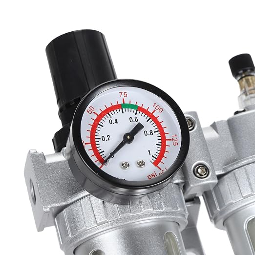 Air Filter Pressure Regulator 1/4 Inch, Compressed Air Line Filter - Image 6