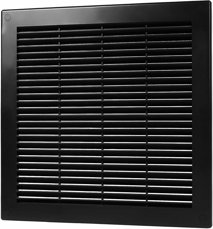 Repa Market 12 x 12 Inch Black Square Air Vent Cover - Image 8