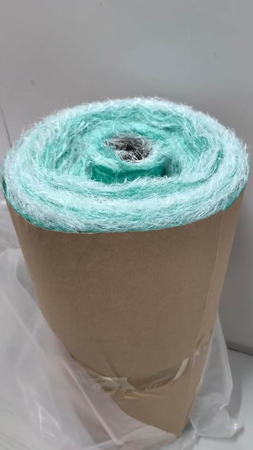 AUC Paint Spray Booth Exhaust Filter Roll, 40.5" x 300ft, 15 Gram Fiberglass - Image 5