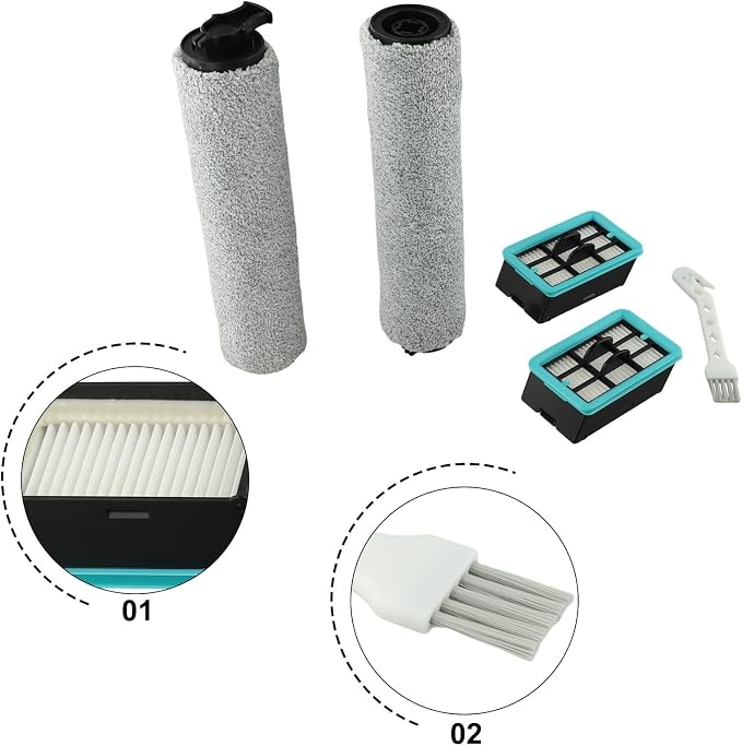 Replacement Roller Brush and Filter Kit - Image 3
