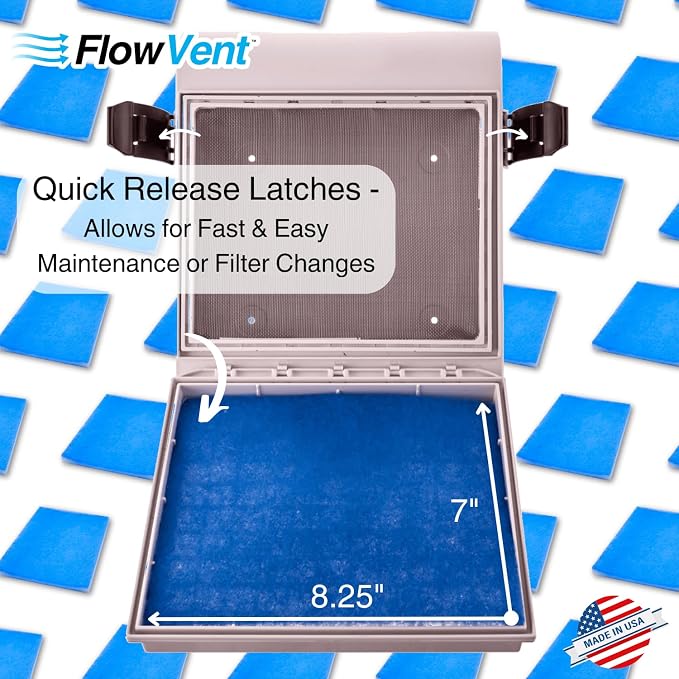 Indoor Dryer Vent Kit | Dual Filter Lint Trap - Image 4