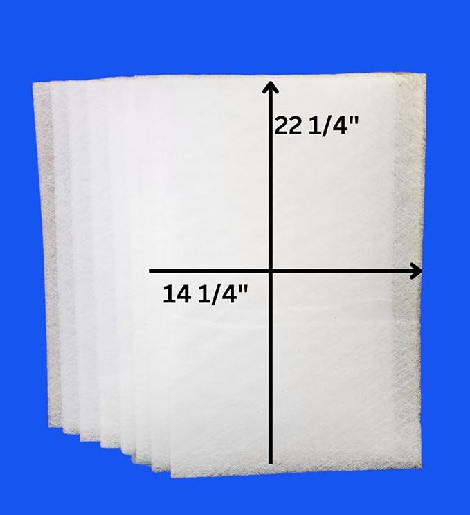 Fast-Shipped-Filters 8 Pack 16x25 Replacement Filter Pads Compatible by Unknown
