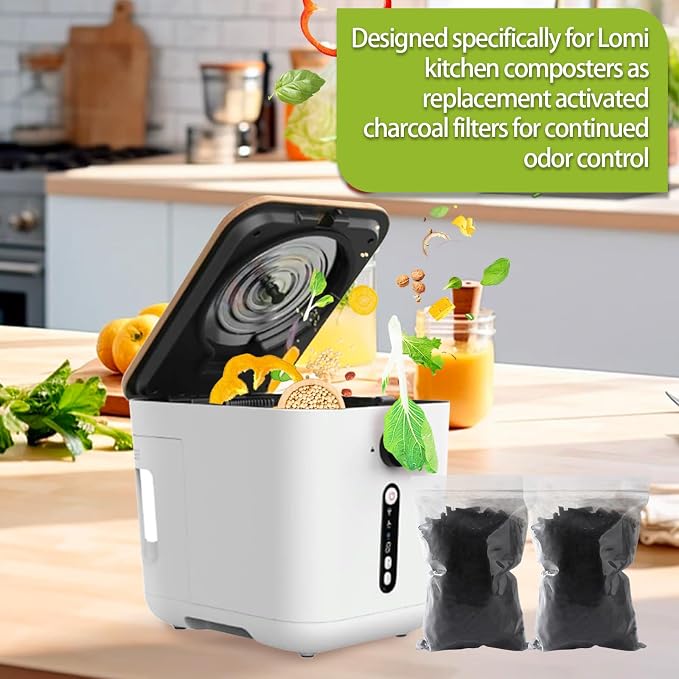 2-Pack Odor Absorbing Activated Charcoal Filter Refills - Image 4