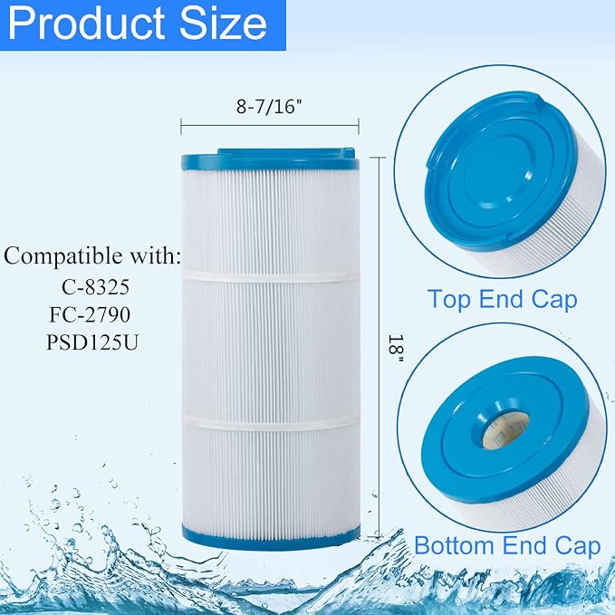 HANXER® C-8325 Spa Filter Cartridge Replacement - Image 2