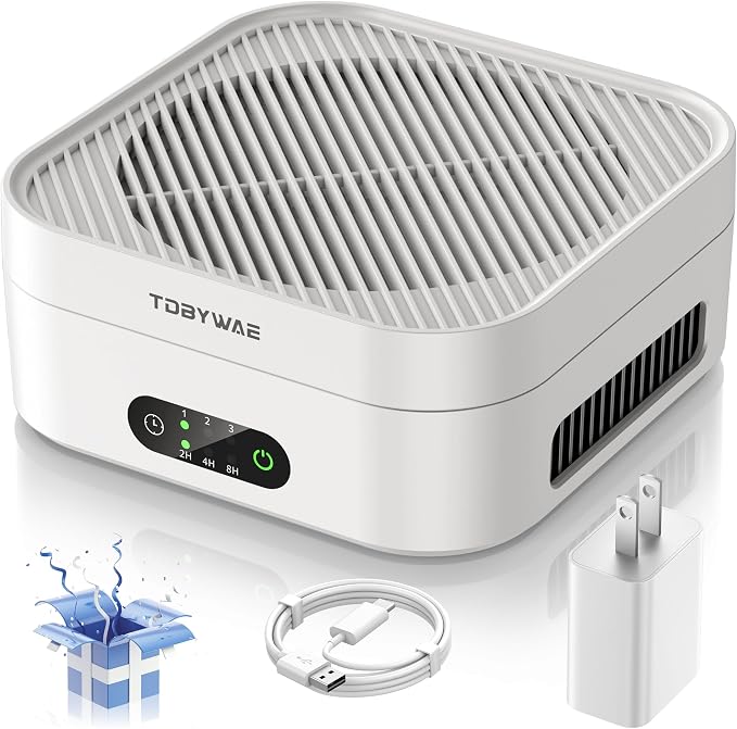Air Purifiers for Home Bedroom Up to 600 ft², True HEPA Air Purifier for Pets by Clicknow
