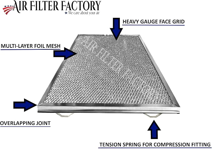 Air Filter Factory Aluminum Range Hood Grease Filter - Image 2