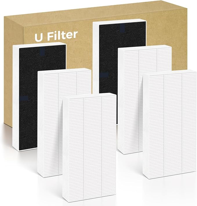 6 PACK U Filter Replacement Compatible by HKNECE