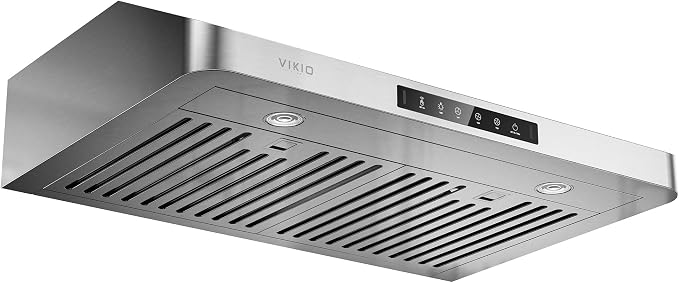 Under Cabinet Range Hood 30 Inch, 980CFM Fast Venting Ducted, Kitchen Hood by VIKIOHOME